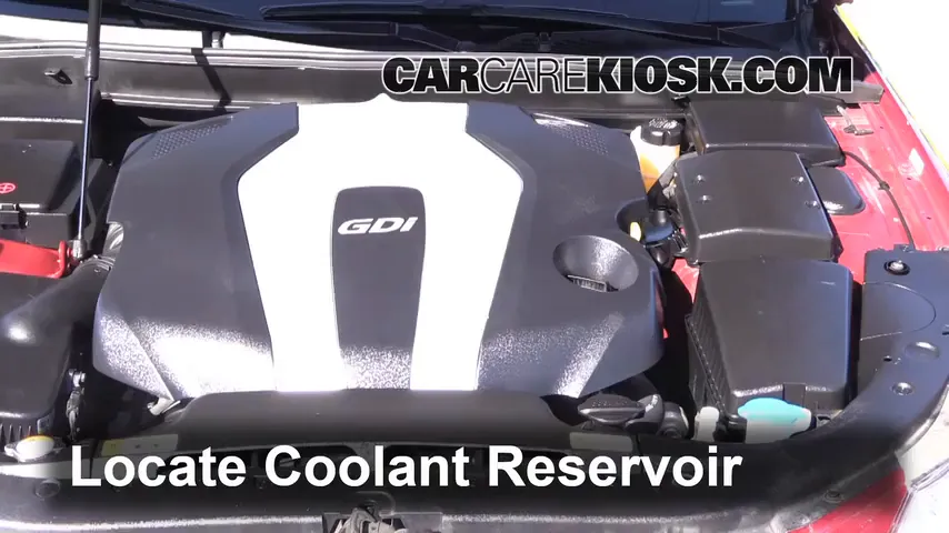 2013 Hyundai Genesis 3.8 3.8L V6 Coolant (Antifreeze)